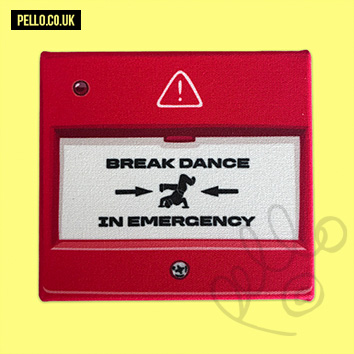 Break Dance In Emergency canvas art by Pello