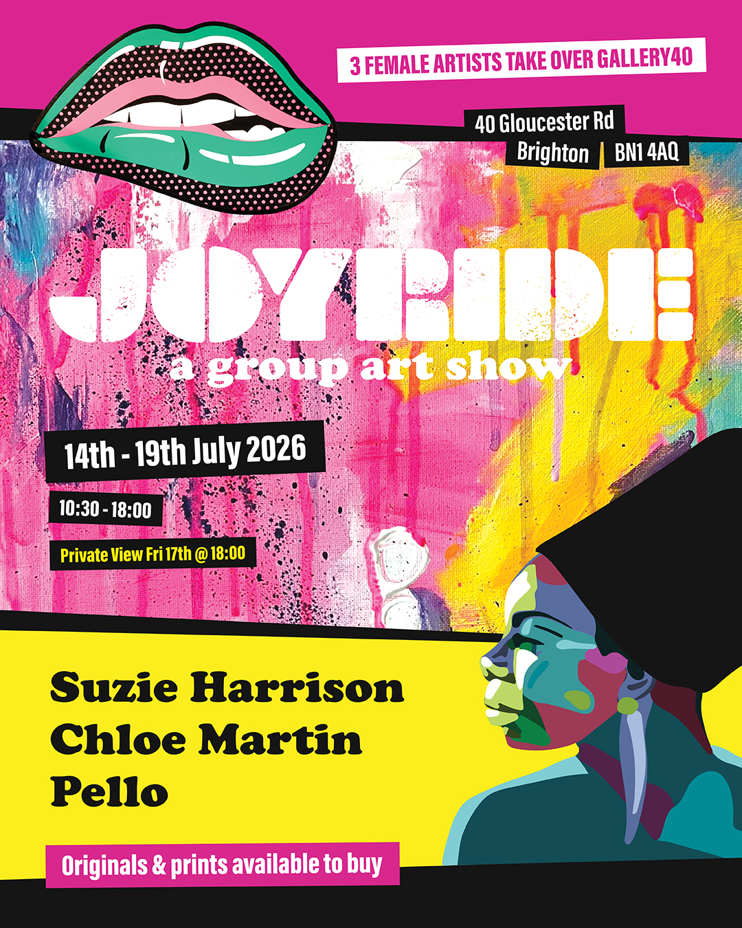 JOYRIDE - Brighton Art Exihbition